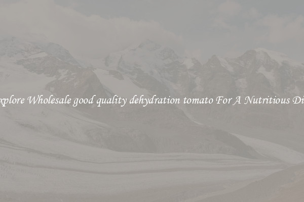 Explore Wholesale good quality dehydration tomato For A Nutritious Diet 