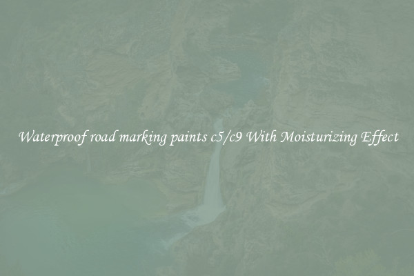Waterproof road marking paints c5/c9 With Moisturizing Effect