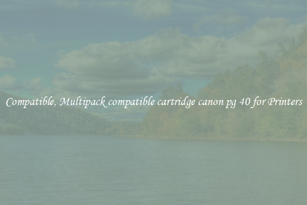 Compatible, Multipack compatible cartridge canon pg 40 for Printers