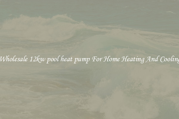 Wholesale 12kw pool heat pump For Home Heating And Cooling