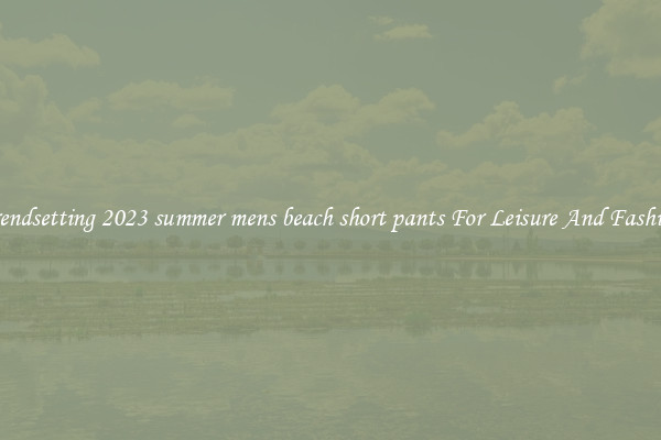Trendsetting 2023 summer mens beach short pants For Leisure And Fashion