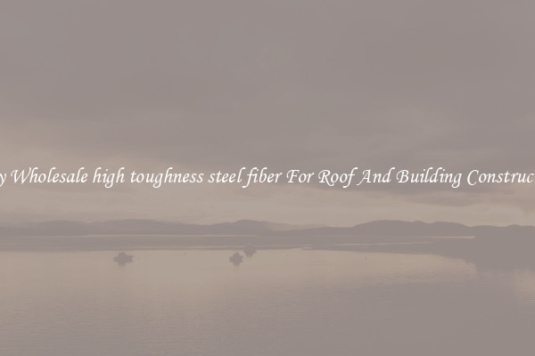 Buy Wholesale high toughness steel fiber For Roof And Building Construction